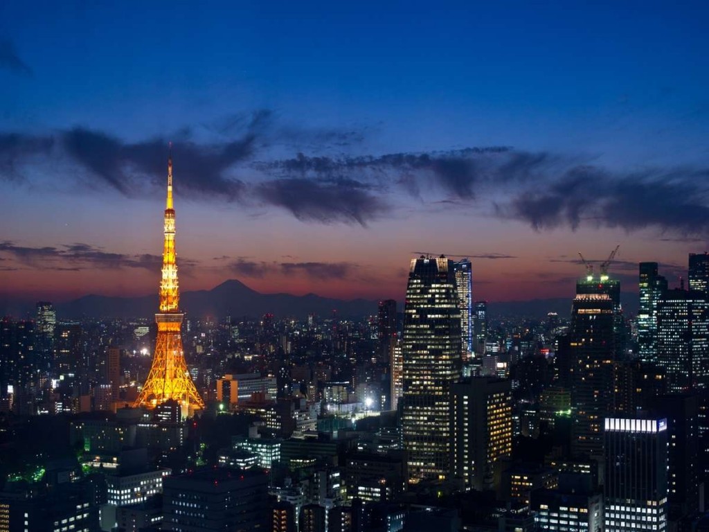 パークホテル東京の夜景