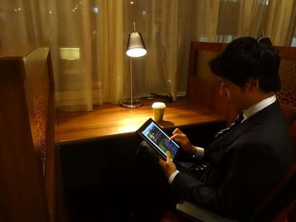 品川プリンスホテル Nタワーのビジネスラウンジ