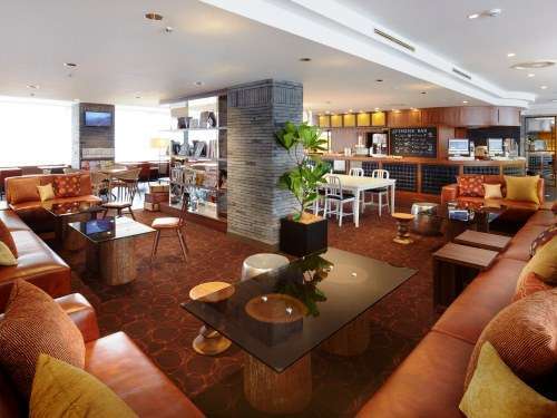 品川プリンスホテル Nタワーのラウンジ