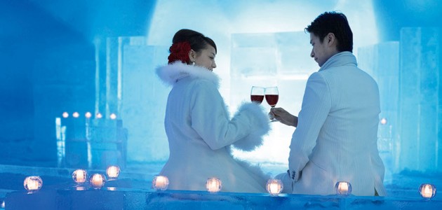 星野リゾート トマムの「氷の教会」