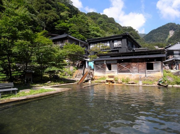 北温泉　泳ぎ場