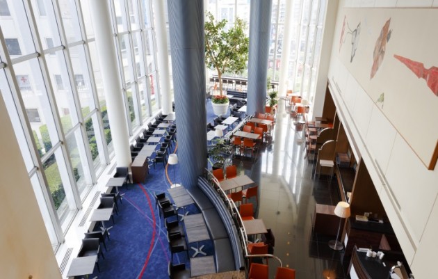 渋谷エクセルホテル東急のラウンジ