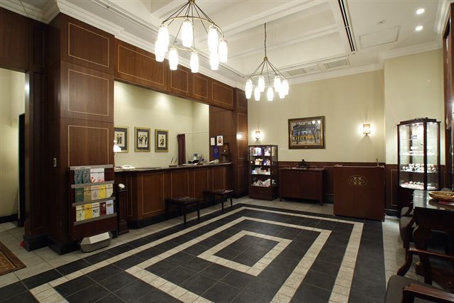 ホテルモントレ銀座のロビー