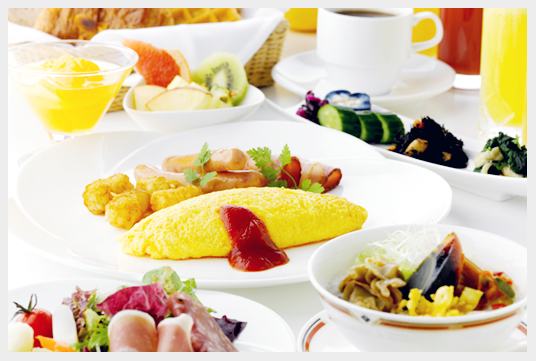 目黒雅叙園の朝食