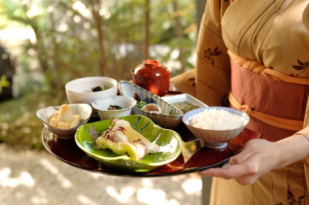 庭のホテル 東京の朝食