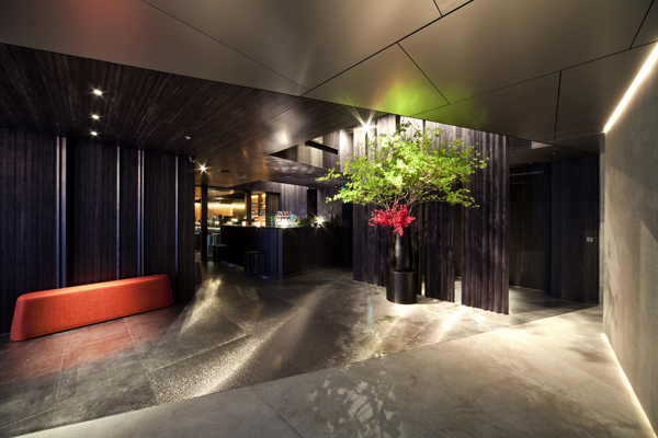 六本木ホテル Sのロビー