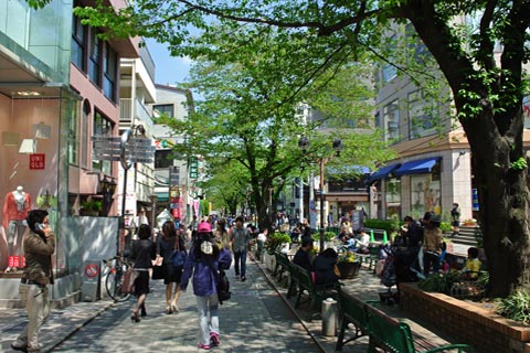 自由が丘グリーンストリート