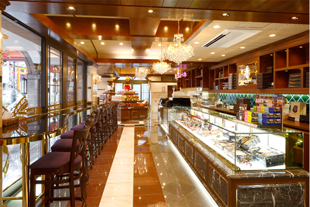 オシャレな店内