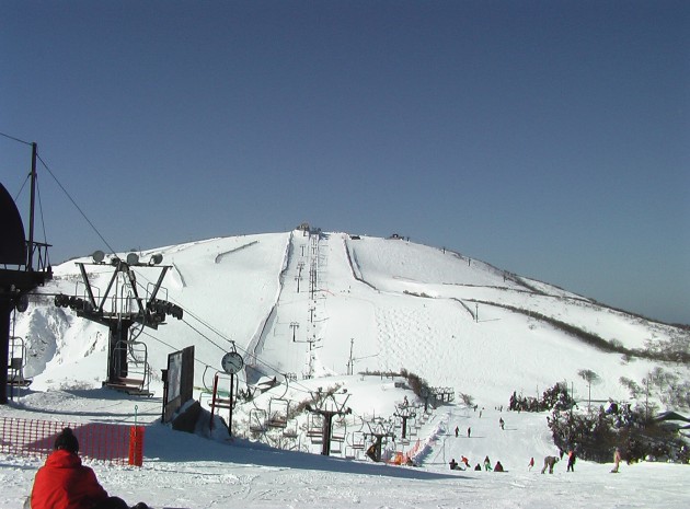 大津市　びわ湖バレイ　冬