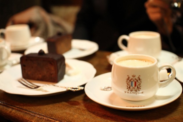 フランソアのケーキセット