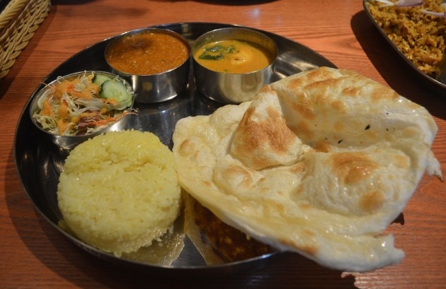 カレーとワインを合わせて