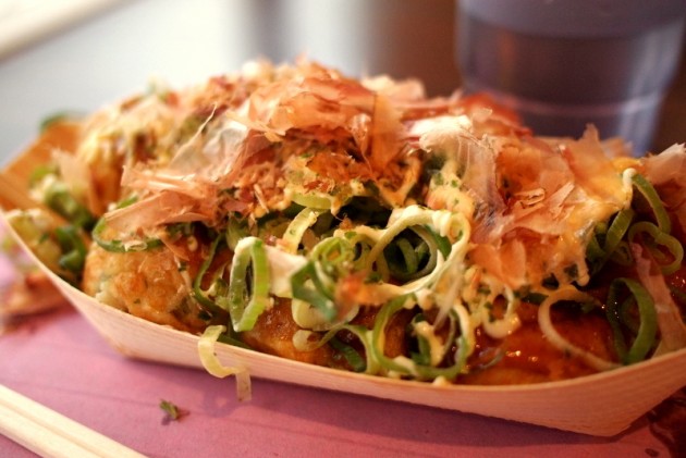 たこ焼道楽わなか　ねぎトッピング