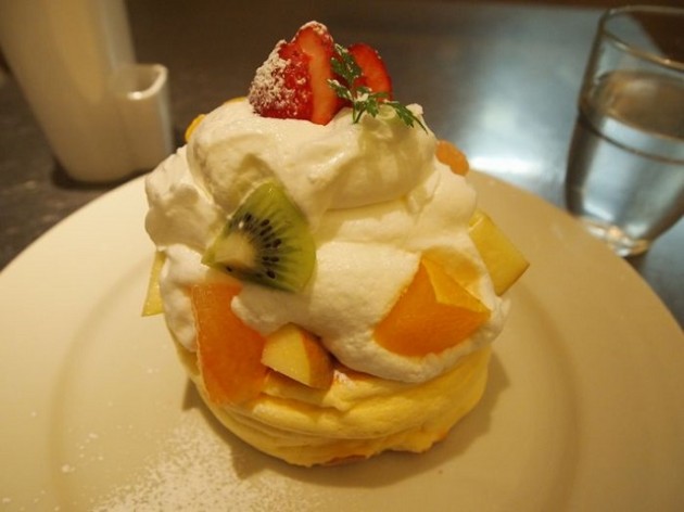 季節のパンケーキ