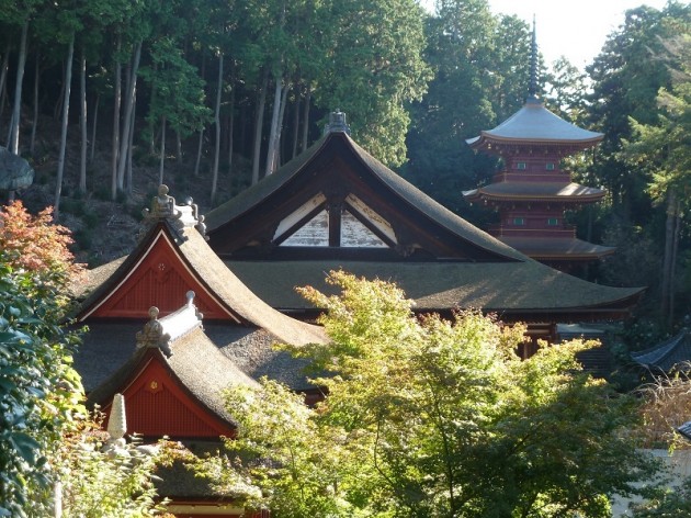 近江八幡市 長命寺 正面