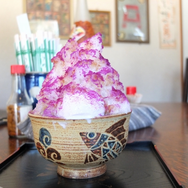 鶴亀堂 紅イモぜんざい1