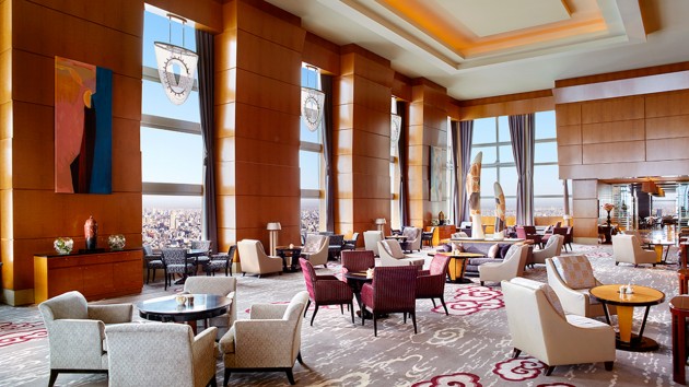 ザ・リッツ・カールトン東京のロビーラウンジ