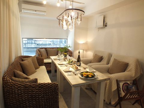 ゆったりくつろげるソファー