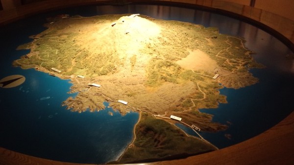 ビジターセンター内部