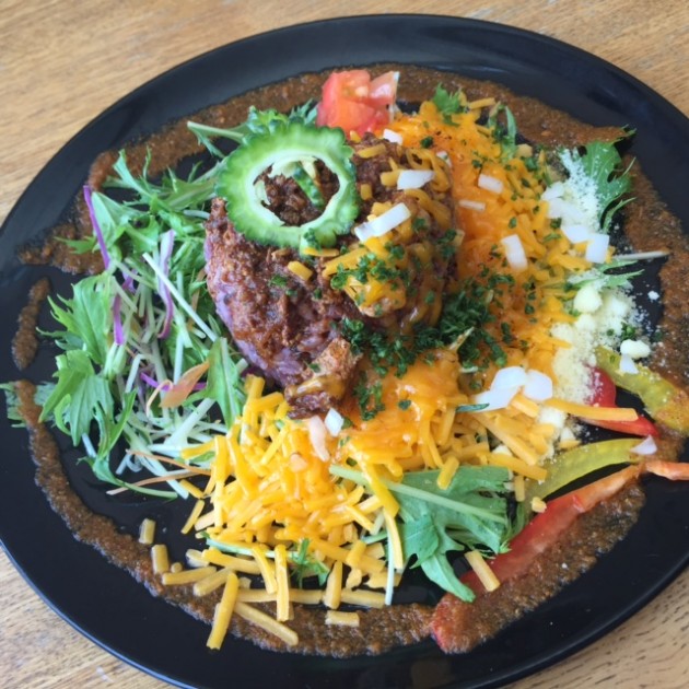 おすすめメニューのタコライス