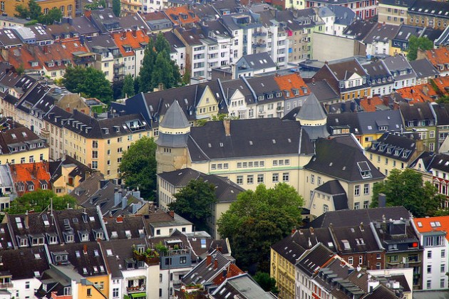 ラインタワーからの眺望