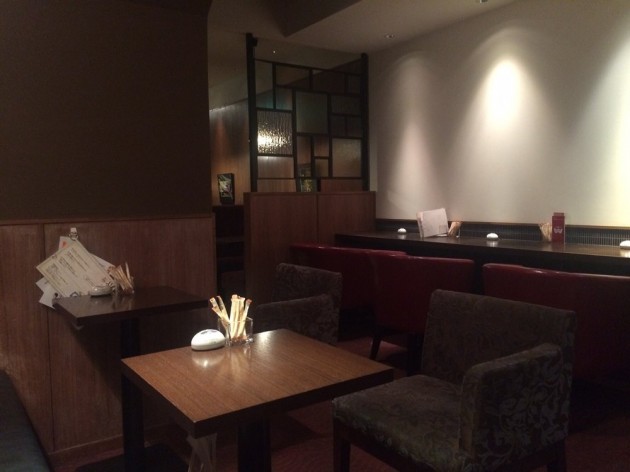 生きている珈琲の内装