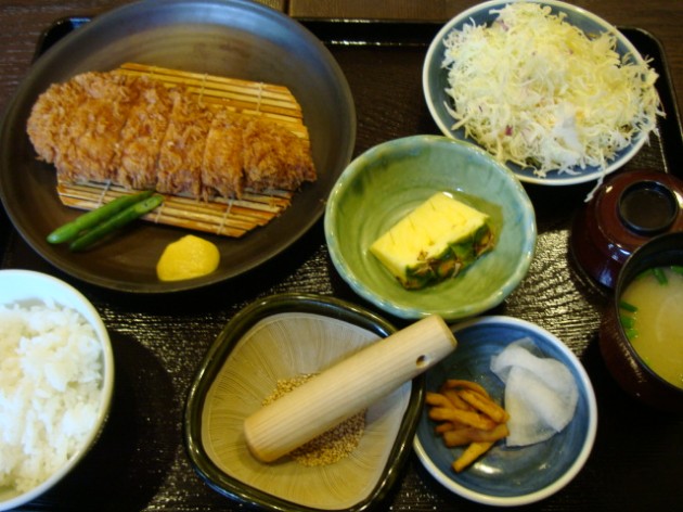 とんかつ開花亭料理