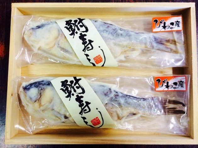 鮒寿司　パッケージ