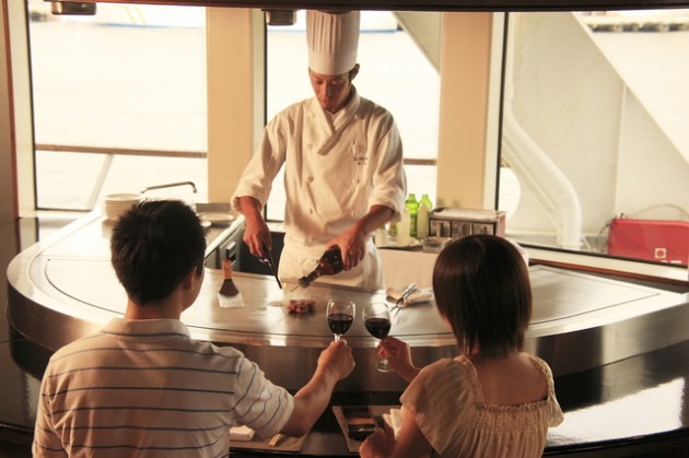 コンチェルトの鉄板焼き