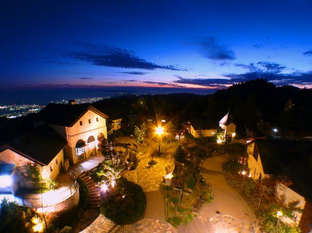 夜の六甲ガーデンテラス