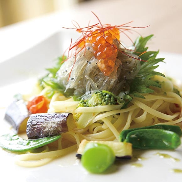 生シラスペペロンチーノ