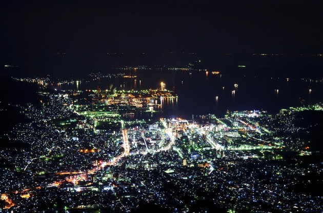 灰ヶ峯夜景