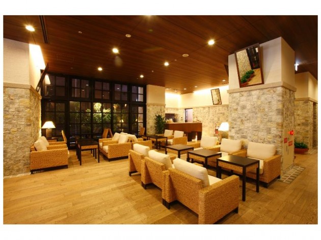 アリエッタホテル大阪のロビーの様子