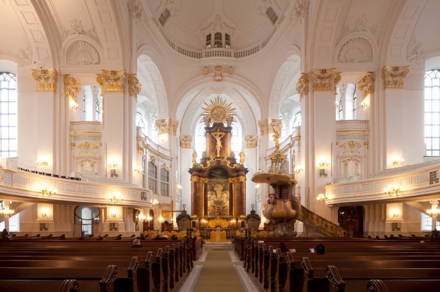 聖ミヒャエル内装