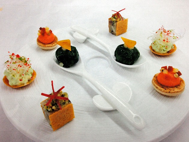 老舗ならではの芸術的なお料理