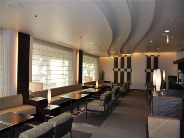 三井ガーデンホテル大阪淀屋橋のラウンジの様子