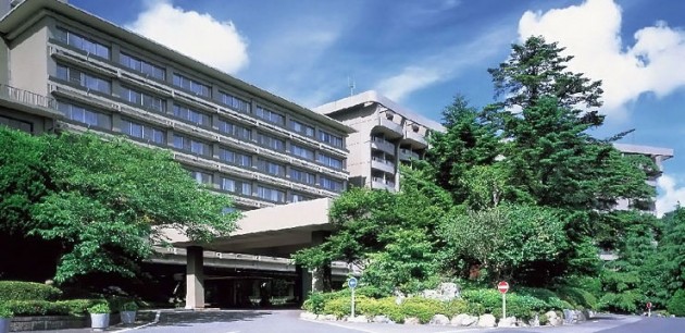 霧島いわさきホテルの外観