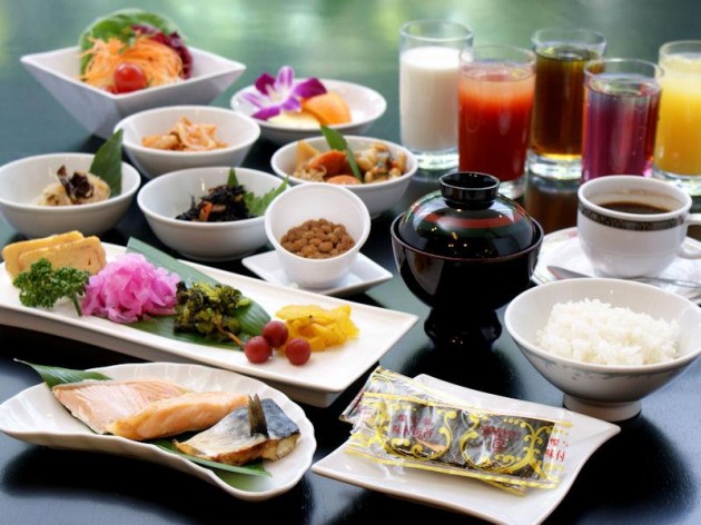 ホテルプラザオーサカの食事例