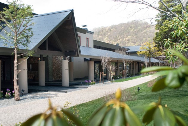 しこつ湖鶴雅リゾートスパ 水の謌：外観