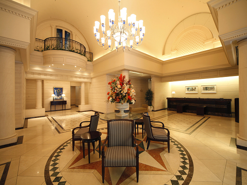 ホテルトラスティ心斎橋のロビーの様子