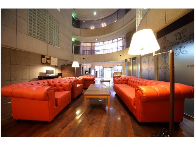 ホテル　ライブアーテックスのロビーの様子