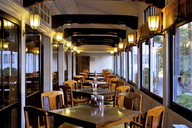 富士屋ホテル　ラウンジ　