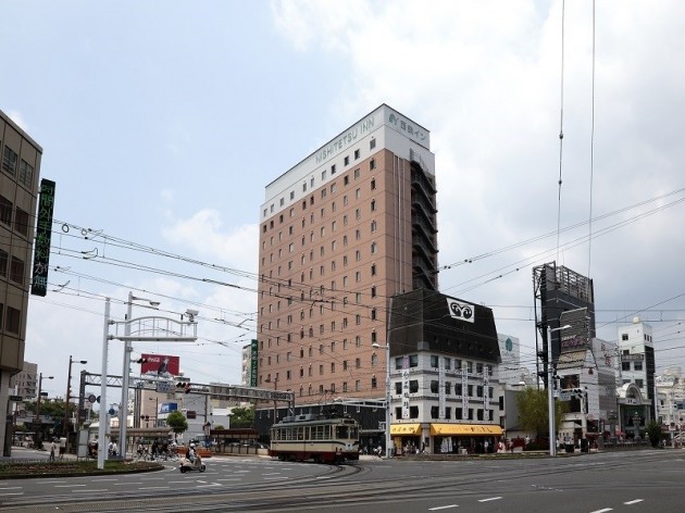 西鉄イン高知はりまや橋の外観