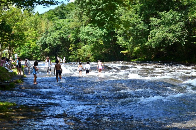 遊水峡キャンプ地