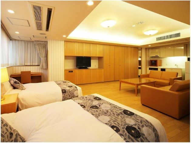 ホテル　ライブアーテックスの客室一例