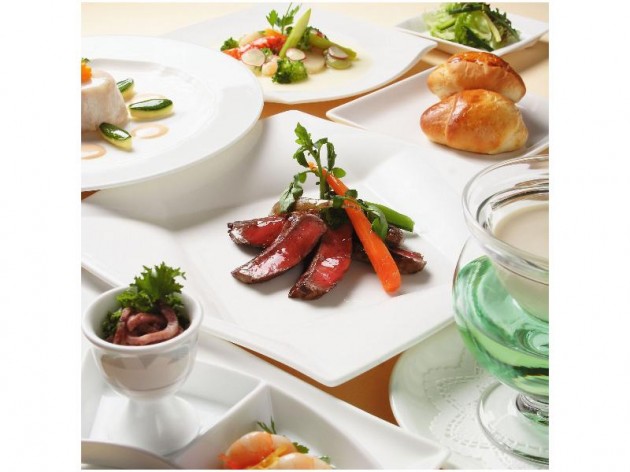 ケーオーホテルの食事一例