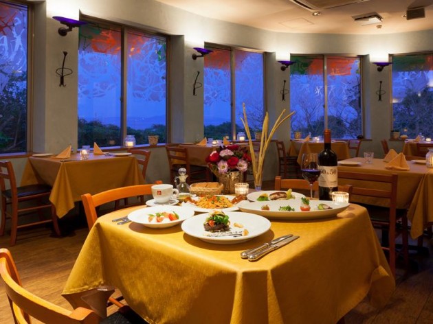 リゾートホテル　モアナコーストのレストラン一例