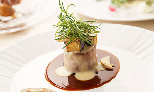 フランスワインとマリアージュされたお料理