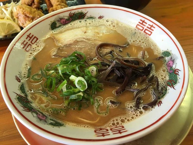 守山　二代目九州雄　味噌豚骨ラーメン