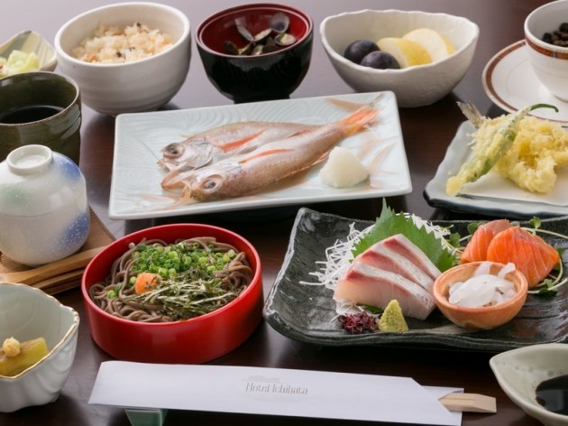 ツインリーブスホテル出雲の料理一例