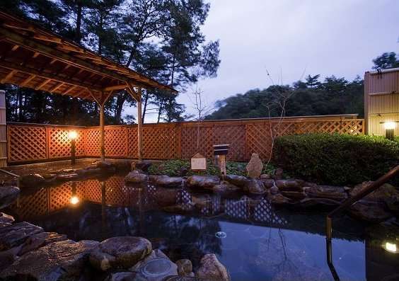 ホテル作州武蔵　露天風呂